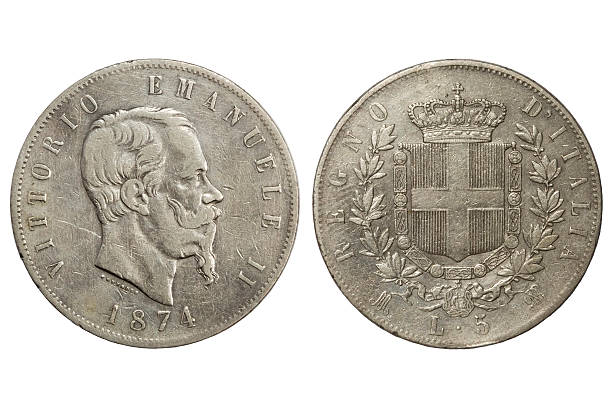 istock Five lira 1874 Vittorio Emanuele II 486711139