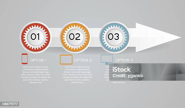 Infographic Business Template Vector Illustration Stock Illustration - Download Image Now - Abstract, Analyzing, Arrow - Bow and Arrow