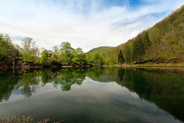 istock House on the lake 486712796