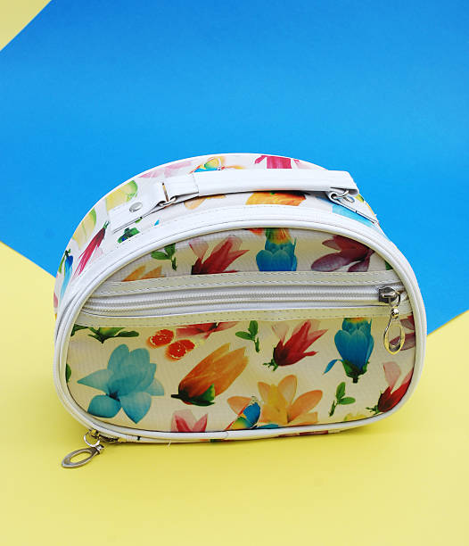 istock Plastic and fabric colorful makeup bag 486714718