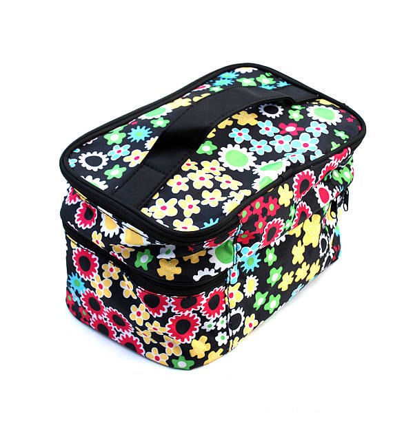 istock Plastic and fabric colorful makeup bag 486714788