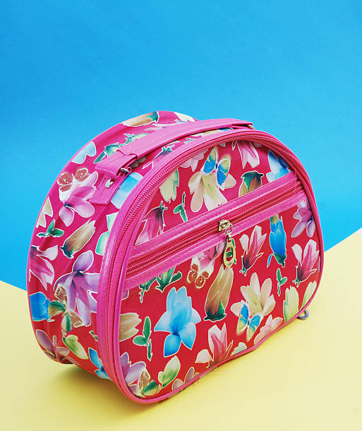 istock Plastic and fabric colorful makeup bag 486715668