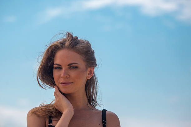 istock Young russian woman posing at istanbul turkey 486717544