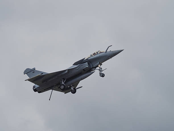 istock Military jet aircraft in flight 486718718