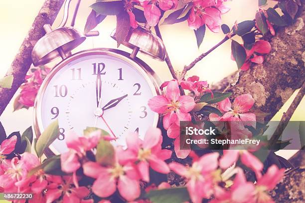 Springtime Daylight Savings Time Stock Photo - Download Image Now - Daylight Saving Time, Springtime, 2015