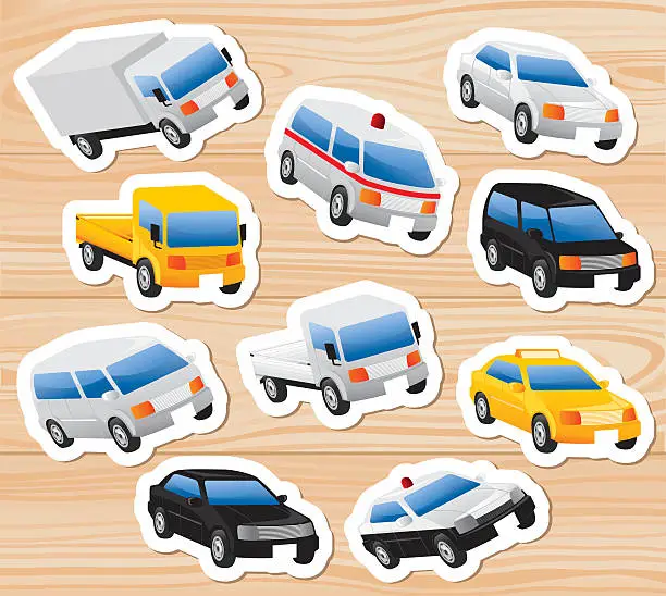 Vector illustration of transport Vector