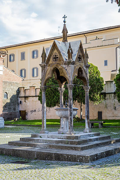 Abbazia di Santa Maria in Grottaferrata, Italia - foto stock