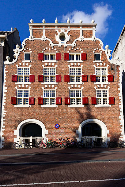istock Historic House in Old Centre of Amsterdam. 486725681