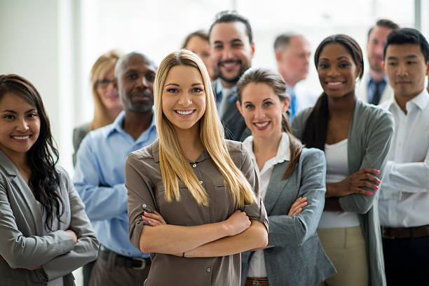 istock Group of business people 486726879