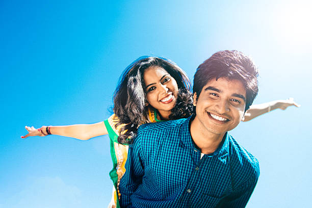 istock Indian Friends Piggyback 486726911