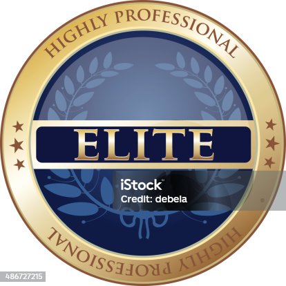 istock Highly Professional Elite Label 486727215