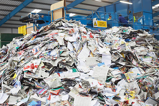 istock Pile Of Recycled Papers 486729801