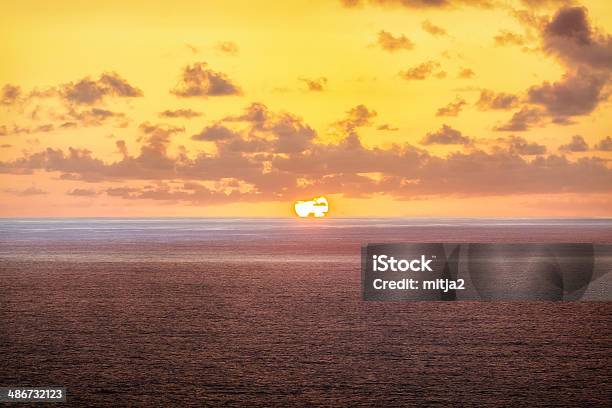 Caribbean Sunset Stock Photo - Download Image Now - Beauty In Nature, Caribbean, Cloud - Sky