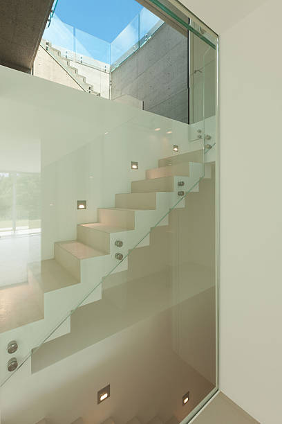 istock staircase of modern house 486734106
