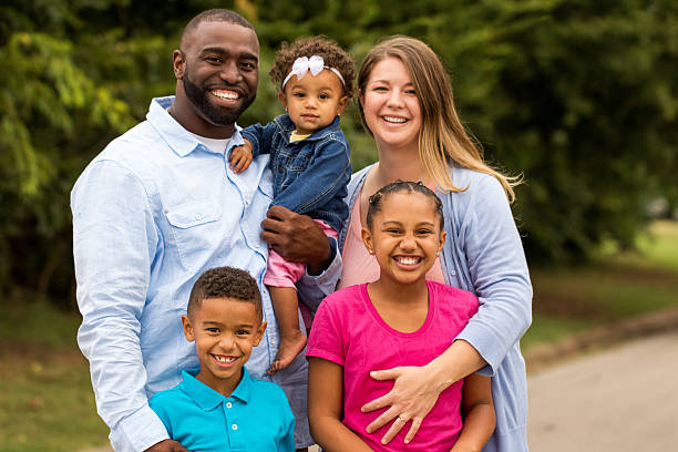 Multicultural Family Multicultural Family multiracial person stock pictures, royalty-free photos & images