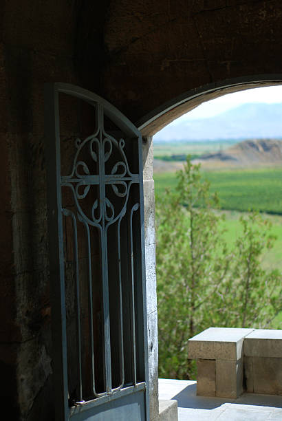 istock Iron Door at Khor Virap 486737516