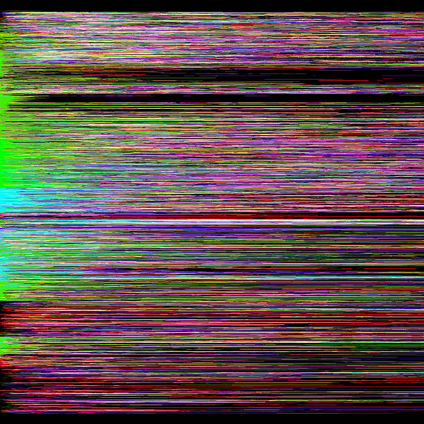 Glitch Art stock photo