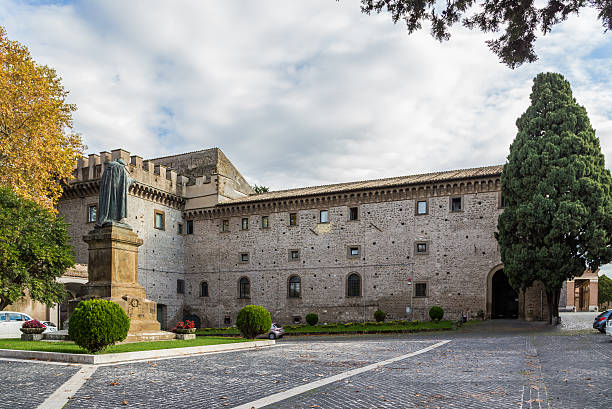 abbey of Santa Maria in Grottaferrata, Italy stock photo