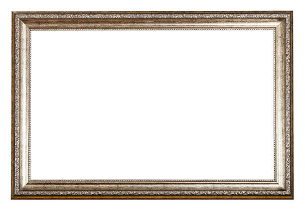 istock baroque style sliver wooden picture frame 486744776