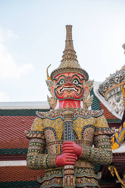 istock Demon Guardian at Wat Phra Kaew 486745109