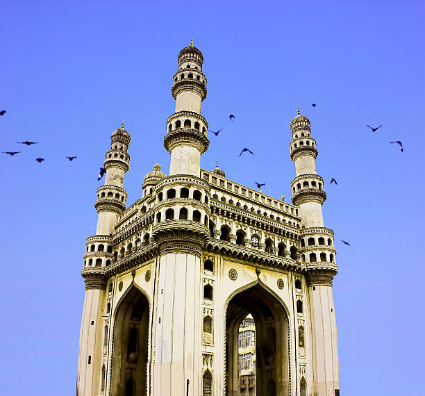 Char Minar in Hyderabad, Telangana, India stock photo