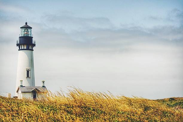 Yaquina Głowa Latarnia morska Oregon Historic Site krajobraz – zdjęcie