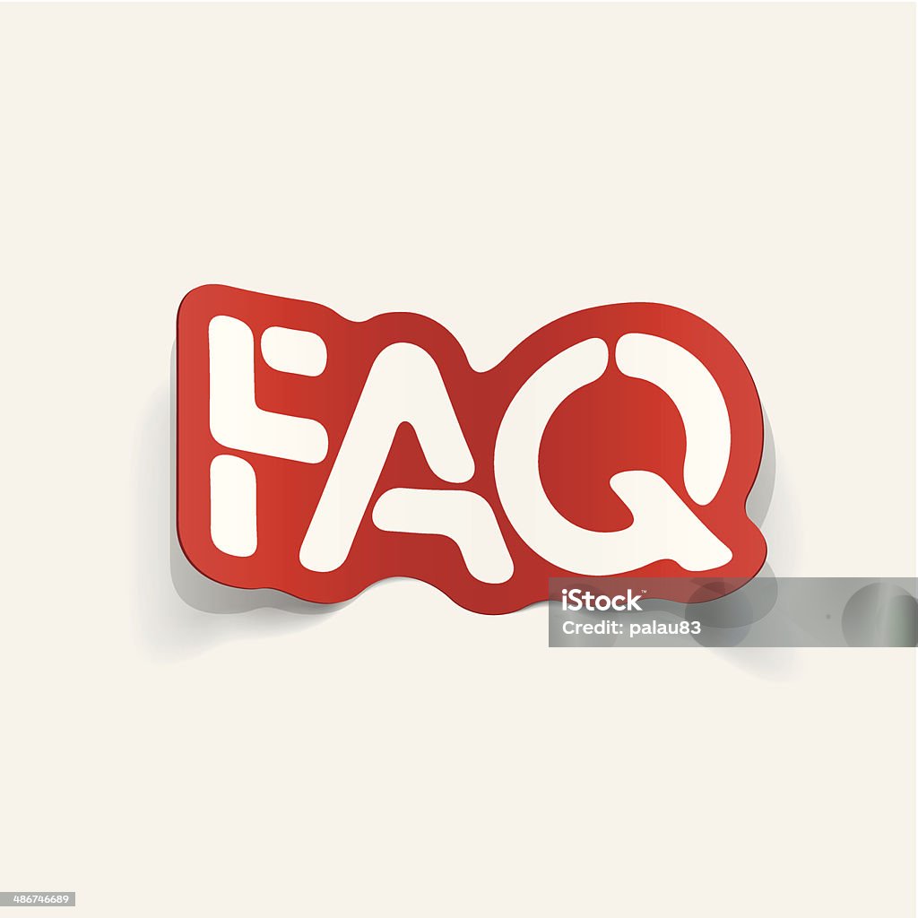 Realistic Faq Image Realistic Design Element Faq Stock Illustration - Download Image Now ...