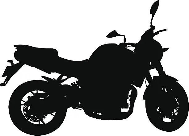 Vector illustration of Motorcycle