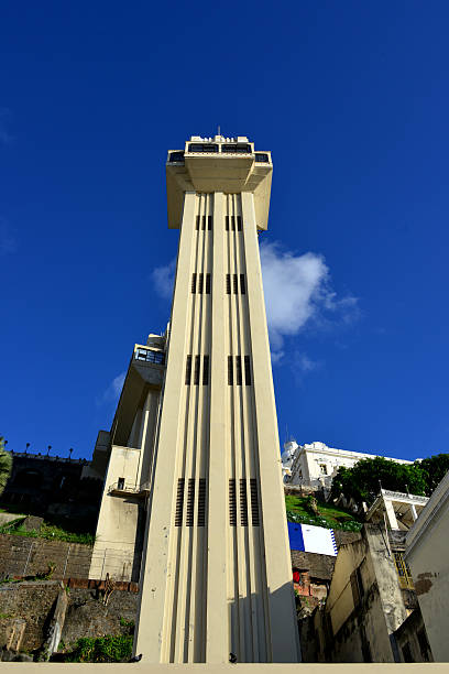 istock Salvador, Bahia - Lacerda elevator seen from the base 486748523