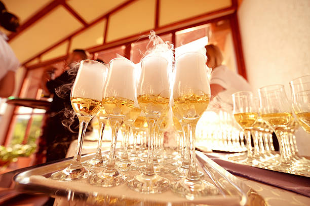 istock Glasses full of champagne 486750328