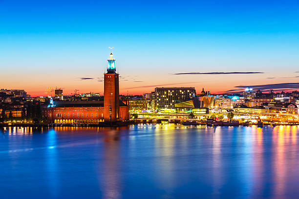 istock Evening scenery of Stockholm, Sweden 486752836
