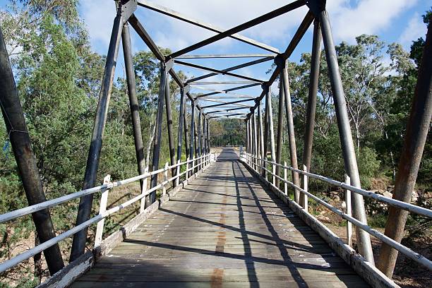 istock Old bridge in rural country Australia 486754288