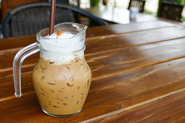 istock iced cappuccino coffee in glass jug 486754988