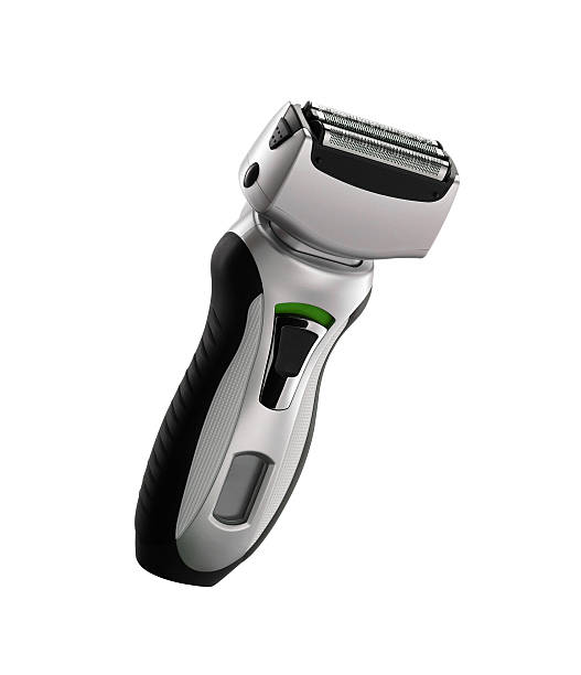 istock Electric shaver place on white background 486755440