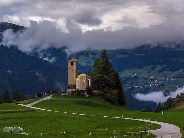 istock Old church in the Alps - 1 486756264