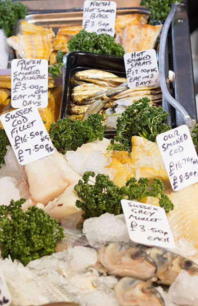 istock Fish in Borough Market, London 486761757