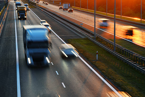 istock Controlled-access highway in Poznan, Poland 486762006