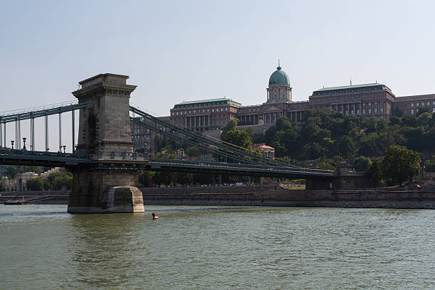 istock Chain Bridge - Szechenyi lanchid - Budapest 486763342