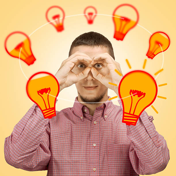 istock Concept of searching for new ideas 486763439