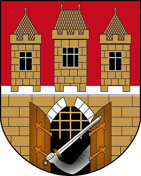 Coat of arms of the Czech capital city of Prague.