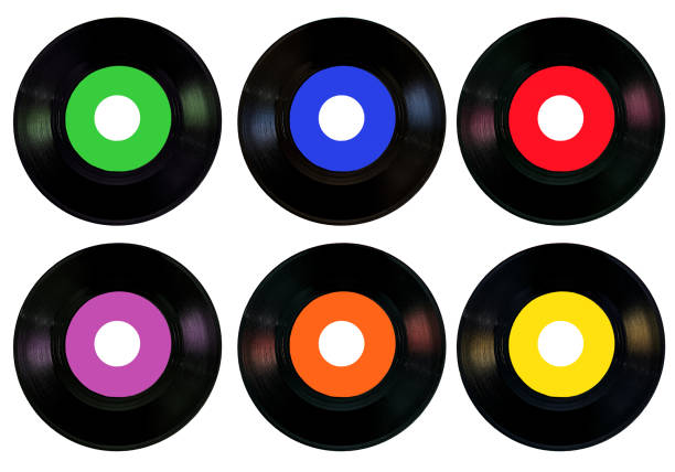 istock six vinyl disc 45 rpm multi coloured 486764925