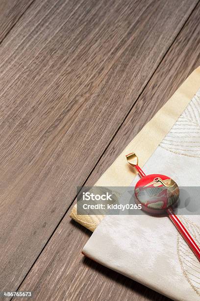 Japanese Hairpin And Kimono Stock Photo - Download Image Now - Adult, Antique, Art