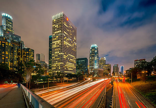 istock Los Angeles at night 486765869