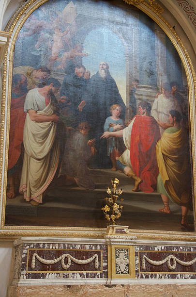 istock Interior of church in Noto, Sicily 486765976