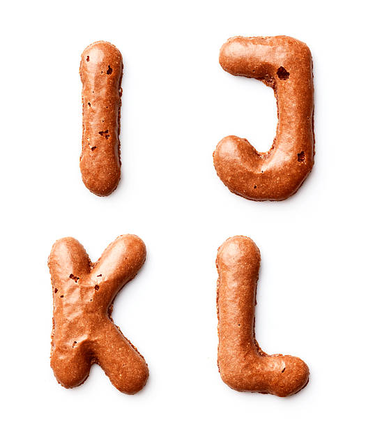istock Letters made of caramel cookies 486766239