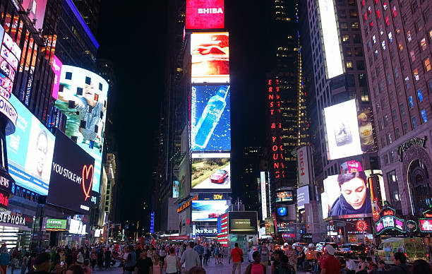 istock Times Square at Broadway in Manhattan, New York 486766302