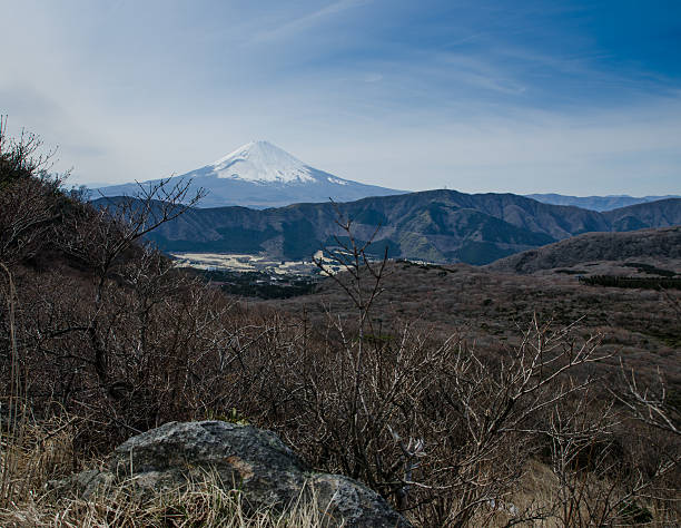 istock Mount Fuji taken from Owakudani 486766395