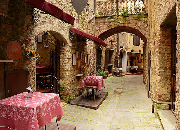 Restaurant Outdoor Restaurant Outdoor,Tuscany,Italy florence italy stock pictures, royalty-free photos & images
