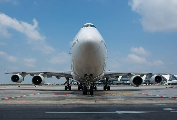 istock Passenger planes at the airport 486771360