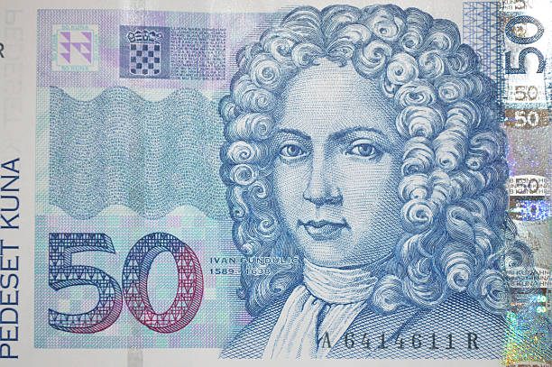 istock Croatian poet Ivan gundulic on kuna banknote 486772572